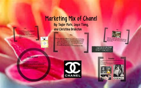 coco chanel marketing mix